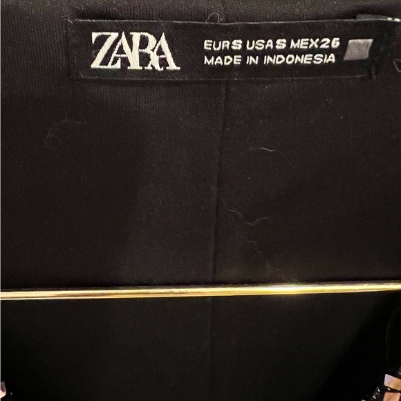 Zara Festive Holiday Mini Dress in Rose Gold - Picture 3 of 4